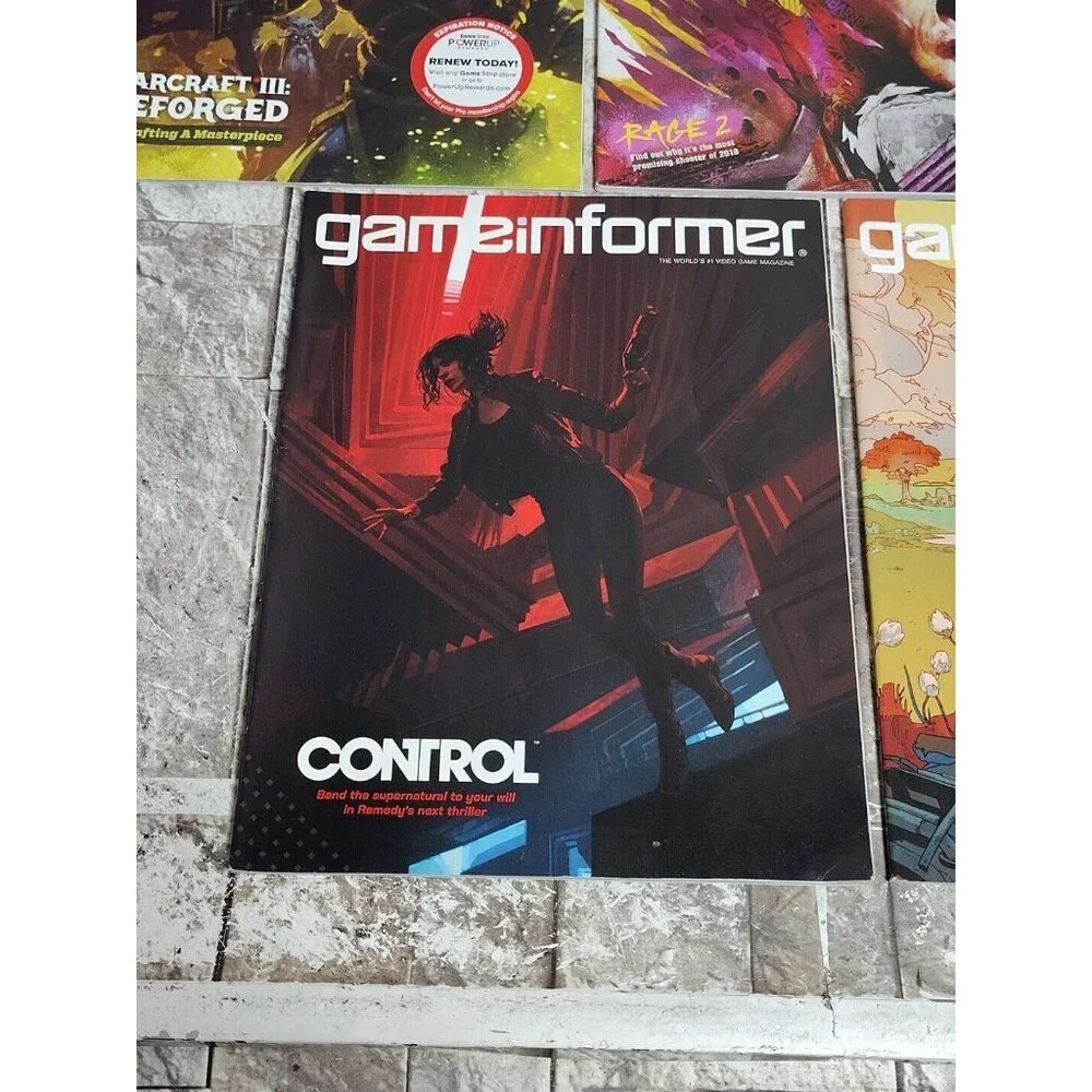 Lot Of 5 Game Informer Magazine Issues 308,309,310,311, 312